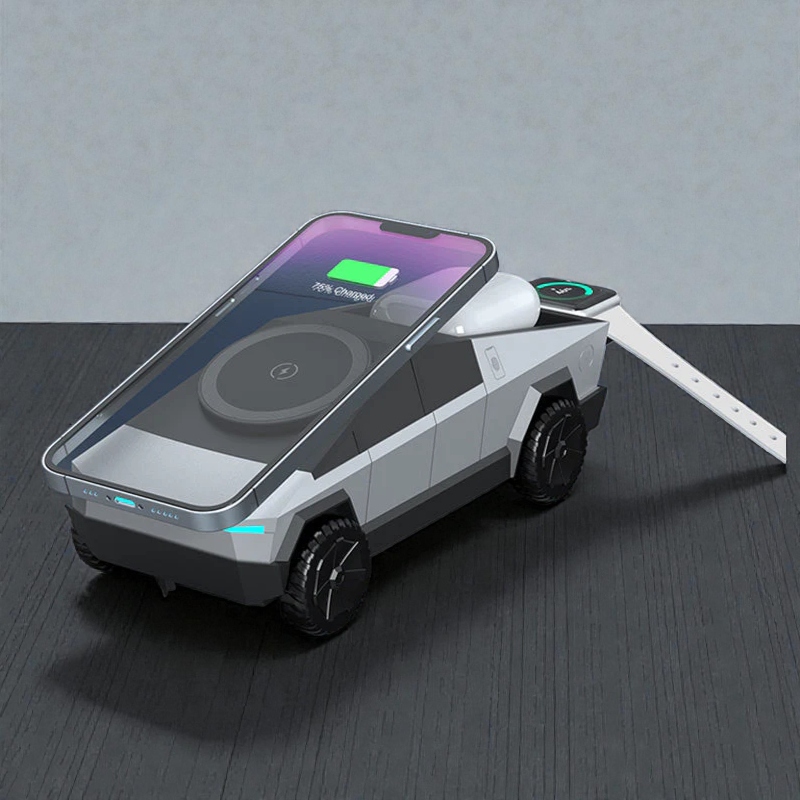 Cybertruck Magnetic Wireless Charger 3-in-1 Fast charging